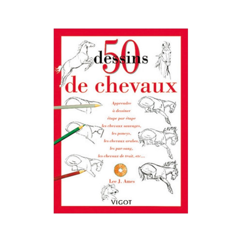 50 dessins de chevaux FC 190099