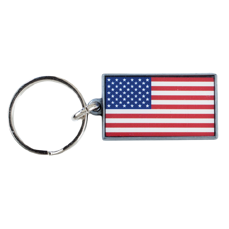 Porte-clés drapeau USA