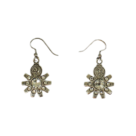 Boucles d'oreilles strass