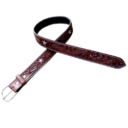 Ceinture Western en cuir pour homme, modèle Jester