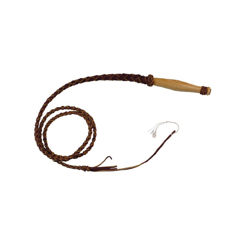 Fouet cuir tressé DM00400