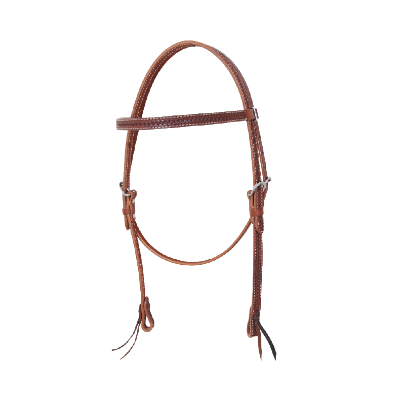 Bridon cuir huilé Basket