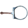 Snaffle torsadé cuivré