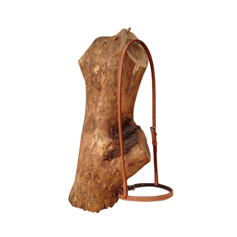 Nose-band cuir simple