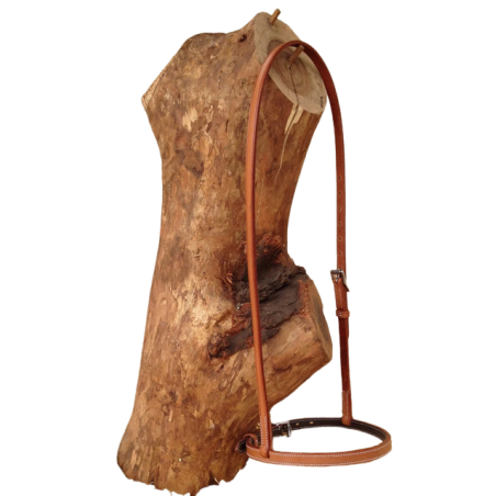Nose-band cuir simple