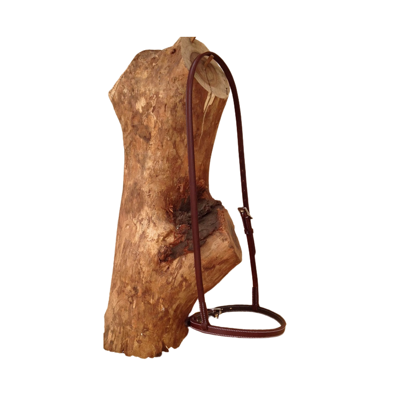 Nose-band cuir simple