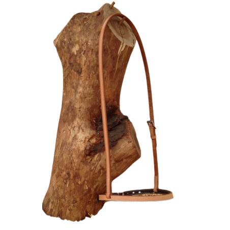 Nose-band cuir simple