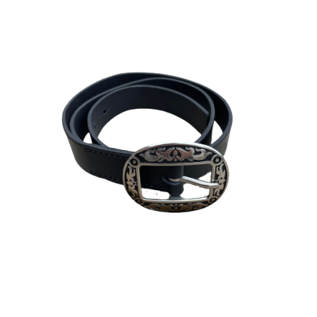 Ceinture noir cuir DO25