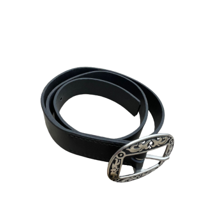 Ceinture noir cuir DO25