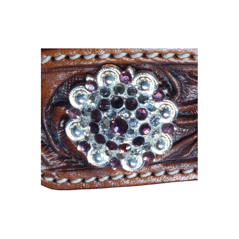 Concho strass amethyst GVR CRYC-AM