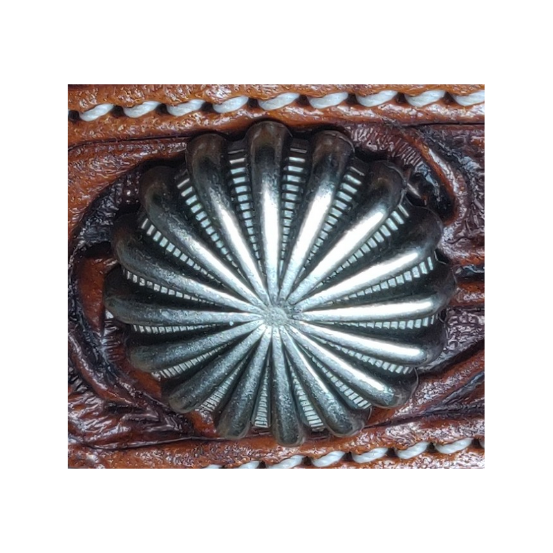 Concho argent antique Para GVR ASC-PARA
