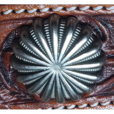 Concho argent antique Para GVR ASC-PARA