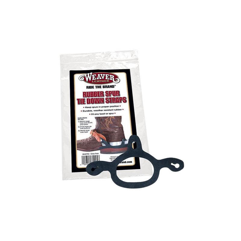 Lanières d'éperons caoutchouc