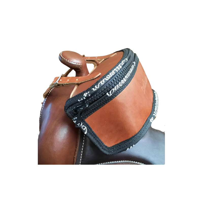 Sacoche pommeau selle western