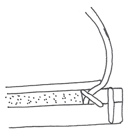 Schema cousu goodyear